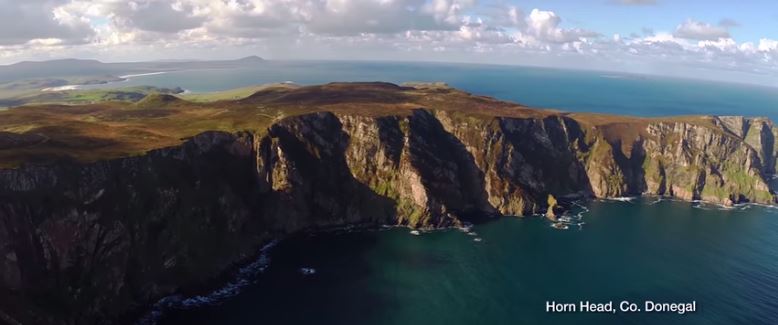 Wild Atlantic Way – seen from the sky
